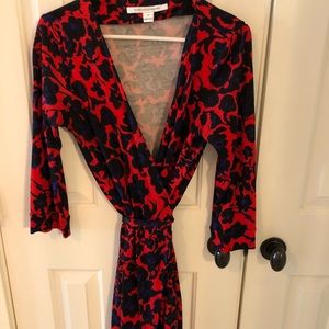 DvF wrap dress. Like new!